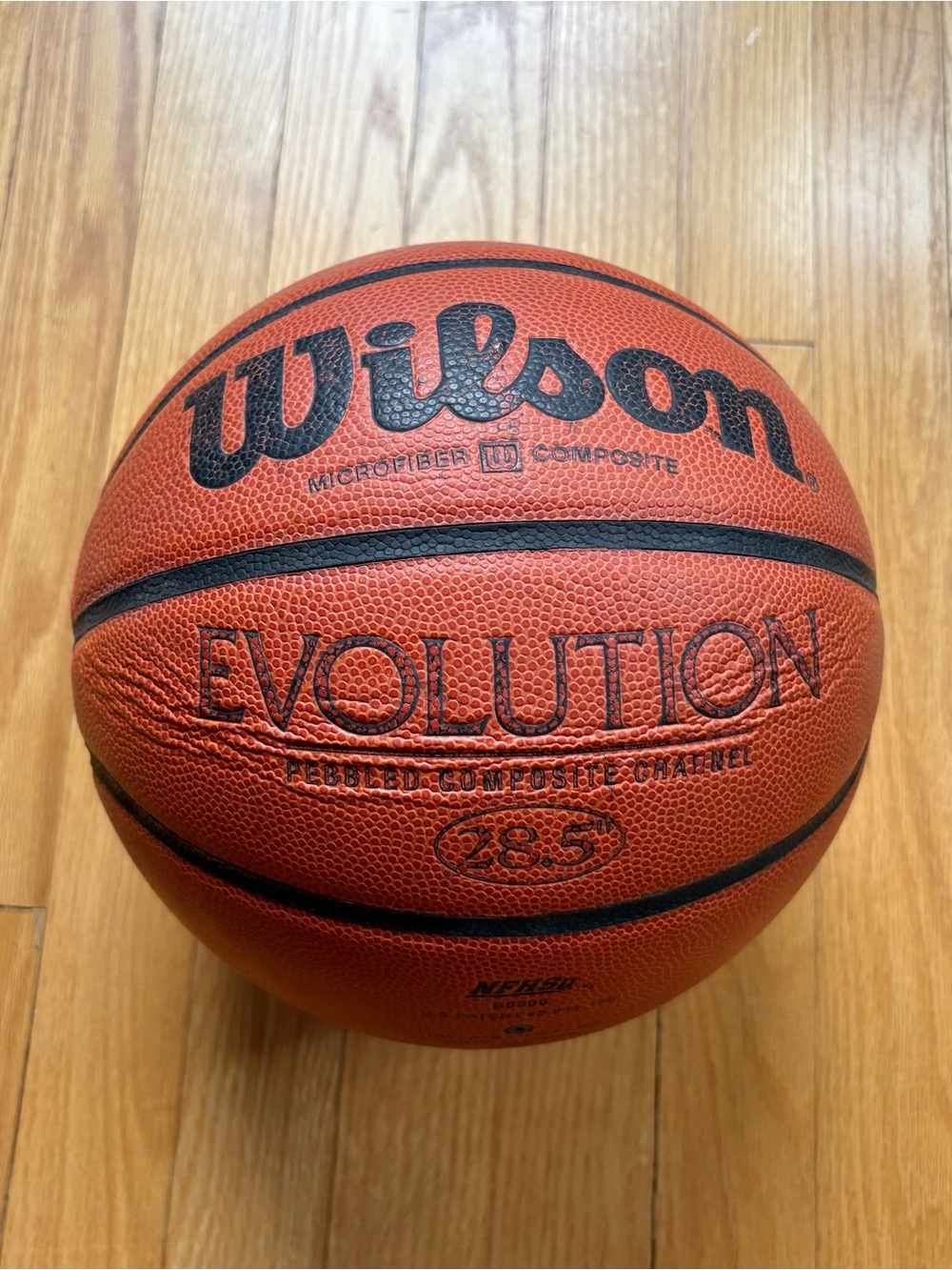 Wilson Evolution Women’s Indoor Basketball Ball 28.5" NFHS Approved 3